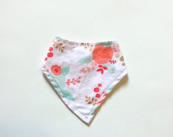 Bandanna Bib- Floral