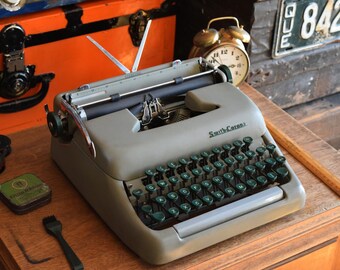 Smith Corona Sterling Portable Manual Typewriter - Made in Canada - 100% Functional