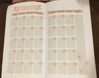 Midori / Fauxdori monthly Planner calendar