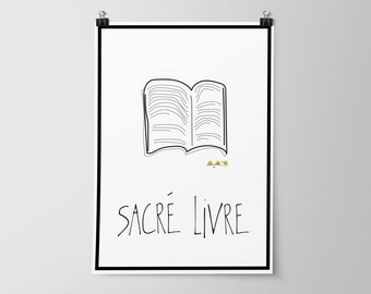 Displays - sacred book - A4, A3, A2, A1