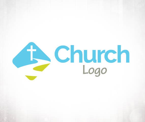 Premade Logo Design River Cross