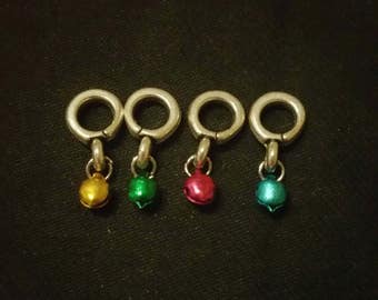 Bell dreadlock beads 6 colours FREE SHIPPING