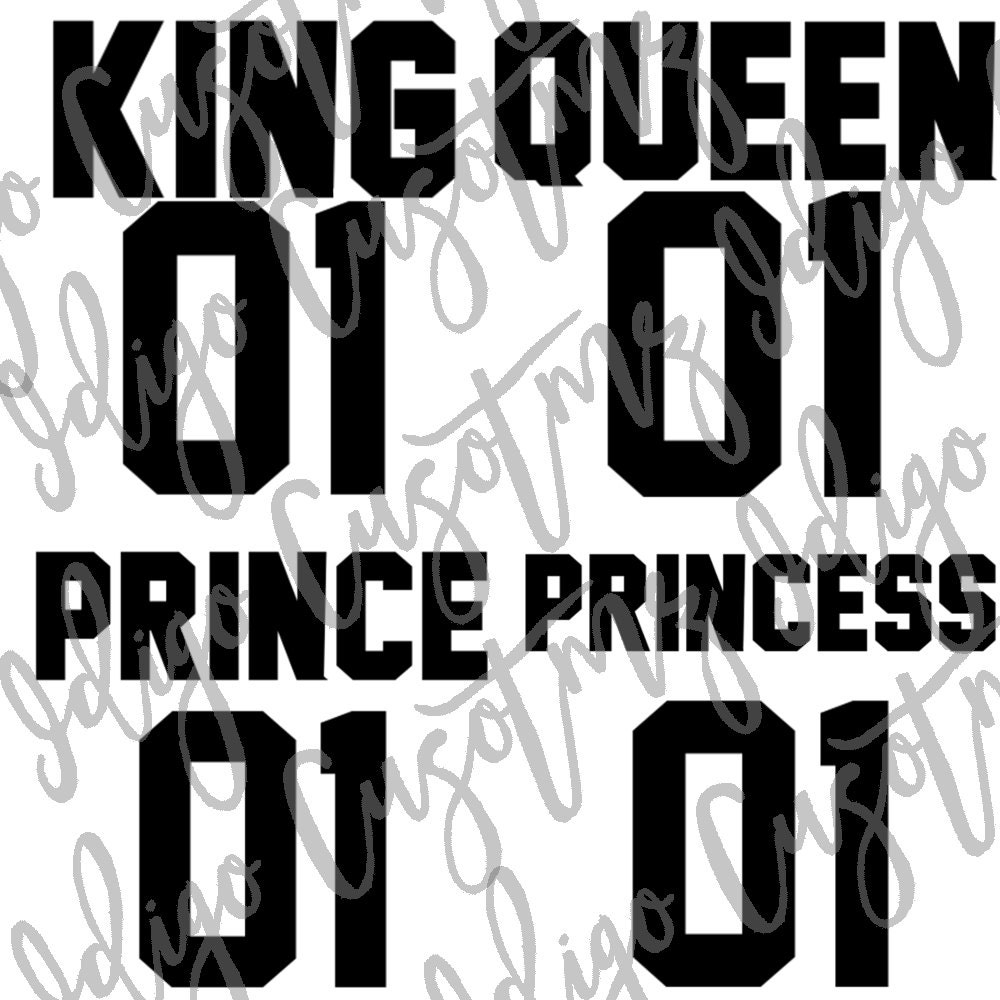 Download King and Queen Family SVG King 01 Queen 01 Prince 01