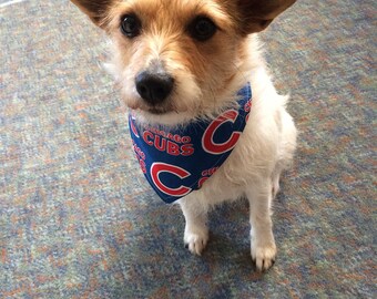 Chicago Cubs dog bandana
