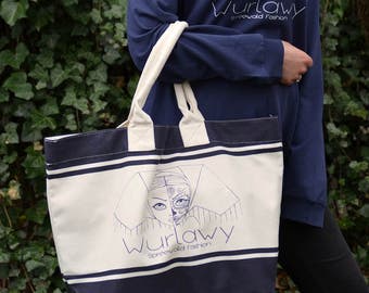 Wurlawy canvas shopper