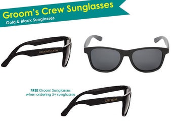 Bachelor Sunglasses- Bachelor Party Sunglasses- Groomsmen Sunglasses- Groom Sunglasses- Bachelor Party Favors Gifts- Grooms Crew