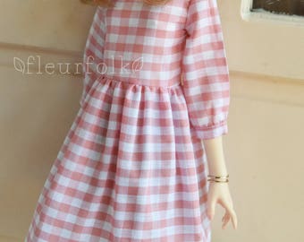 SD13 -Simple Day- Checkered Dress
