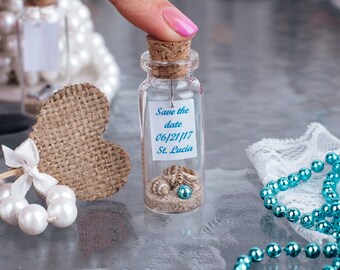 beach wedding favors, blue wedding favors, nautical wedding, seashell favors beach party gift for guests party favors mermaid favors