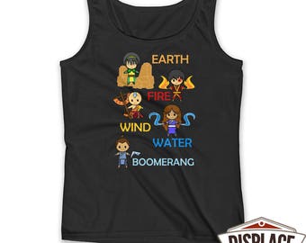 Avatar The Last Airbender Shirt / The Legend Of / Last Airbender Shirt / Anime Shirt / Anime Gift / Avatar Shirt / Tank Top