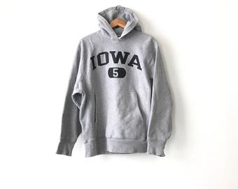 IOWA HOODIE // 90s // Medium // Champion // Champion Hoodie // Iowa Hoodie // Iowa // 90s Iowa // Iowa Hoodie // Iowa Sweatshirt // Iowa