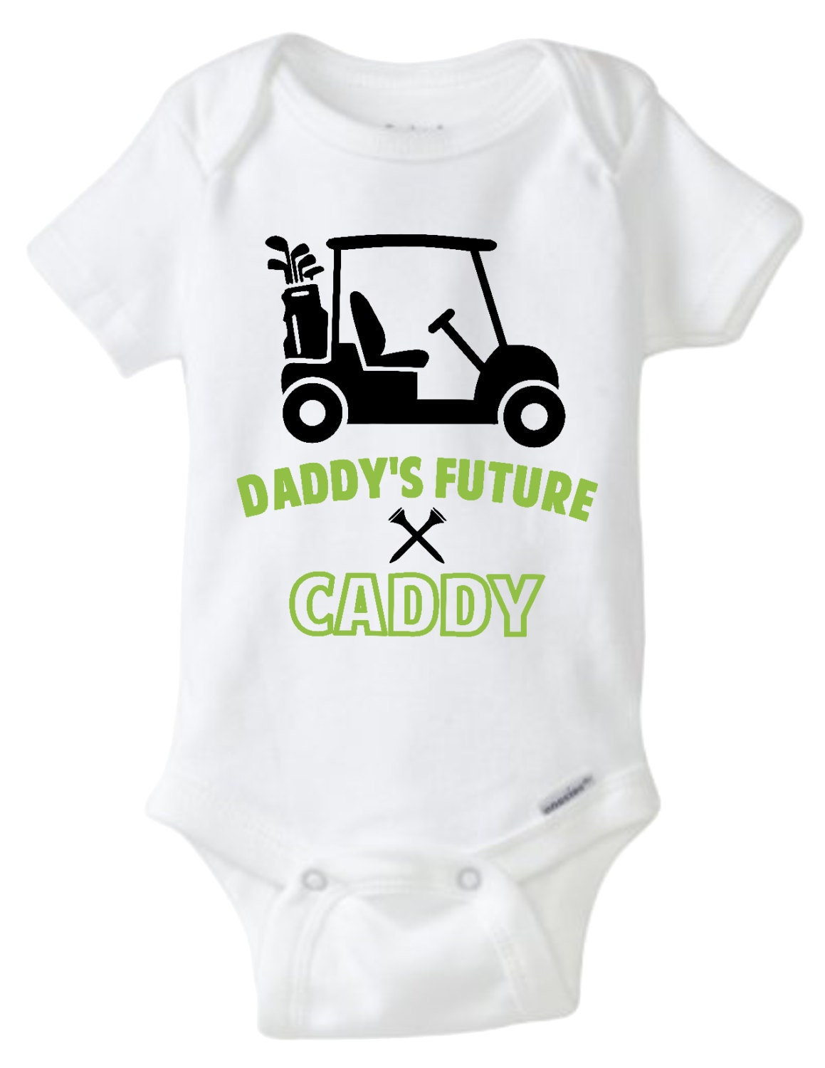 Baby Golf Onesie Daddy's Future Caddy Baby Onesie