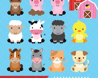 Baby Farm Animals Clip Art farm animal clipart cattle barn animals cow bull rooster Baby Farm Animals Clip Art farm animal clipart cattle barn animals cow bull rooster