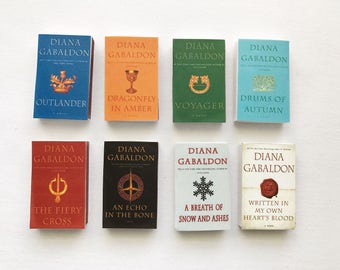 Outlander Series Book Matches // Diana Gabaldon // Stocking Stuffers