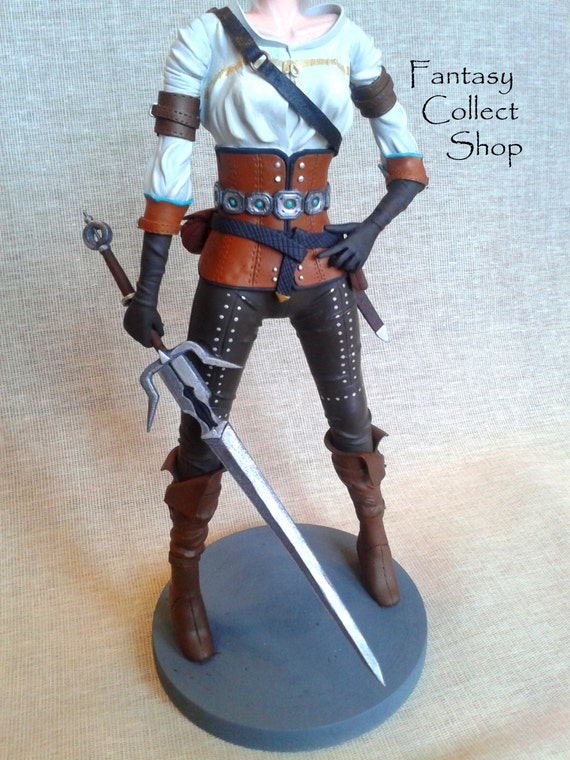 ciri witcher 3 figure