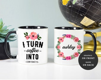 Realtor Mug, Real Estate Agent Mug, lender Mug, Loan Officer Mug, realtor gift, loan officer gift, lender gift, mortgage consultant mug