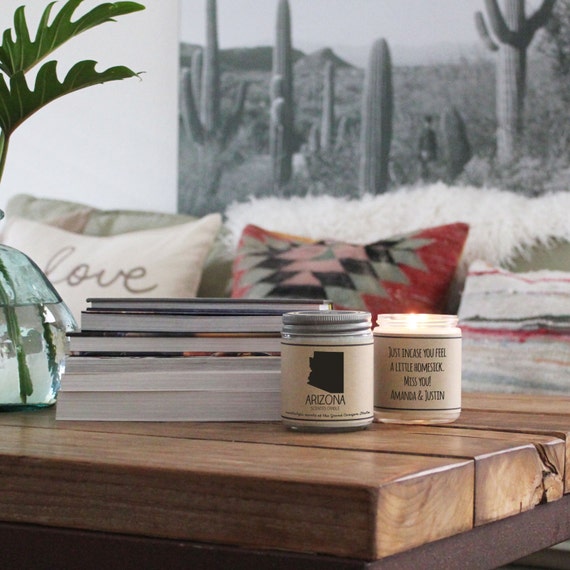 Arizona Scented Candle Homesick Gift Feeling Homesick