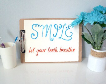Escape The Bathroom Dental Floss dental hygiene art // floss like a boss // dental Escape The Bathroom Dental Floss dental hygiene art // floss like a boss // dental