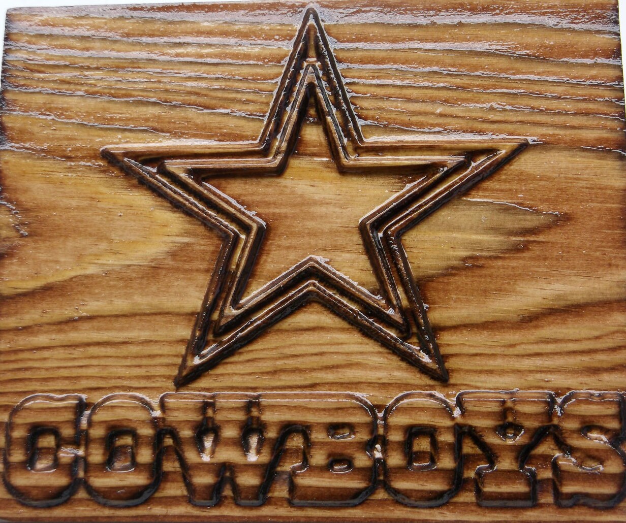 Personalized Dallas Cowboys Gift Box Engraved Birthday