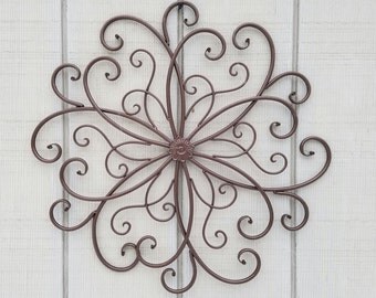 Wrought Iron Wall Art large metal wall art / large wrought iron wall decor / Wrought Iron Wall Art large metal wall art / large wrought iron wall decor /