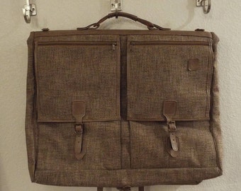 Vintage Hartmann tweed garment bag
