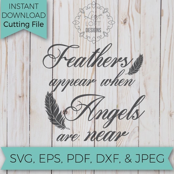 Download Feathers appear when angels are near SVG SVG Files Svg