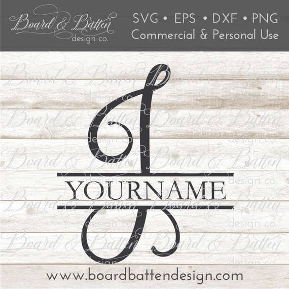 Download Split Monogram J svg Letter J svg Split Initial J svg