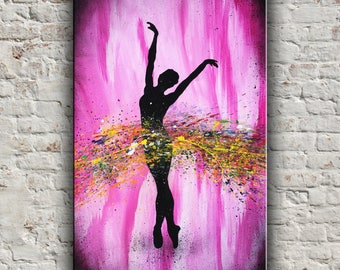 Ballerina wall art | Etsy