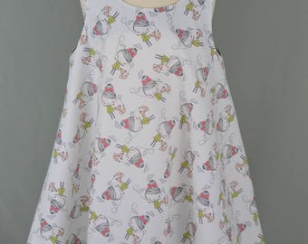 Girl's sundress,Girl's summer dress,Summer swing dress