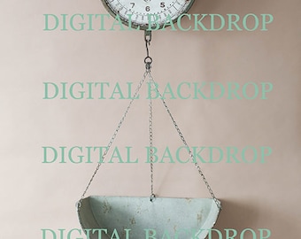 Digitaler Hintergrund Digital Background Backdrop Newborn Photography Fotografie Vintage Scale