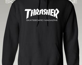 Thrasher Hoodie / Thrasher / Hoodie / Thrasher Clothing / Thrasher Skateboard Magazine Hoodie / More Colors / S - 3XL