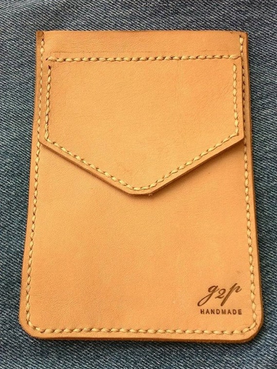 Vegetable Leather Pocket Protector for jeans pocket