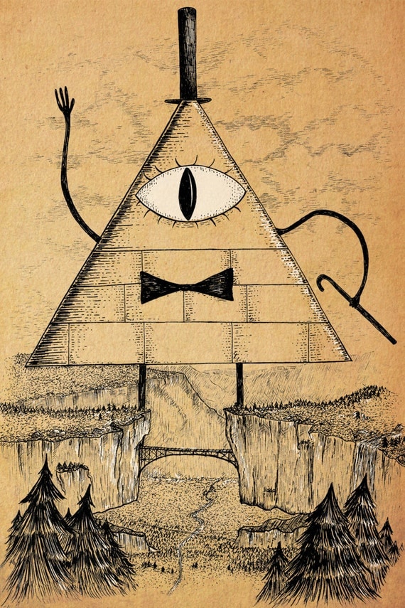 I'll Be Watching You Gravity Falls inspired Bill Cipher