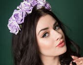 Marbled Rose Headband