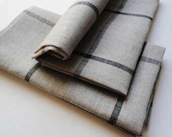 2 Linen towels, kitchen towels, dish towels, tea towels, home accessory, gift idea, natural gift