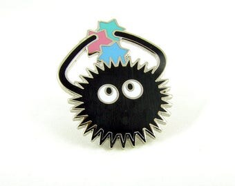 Spirited Away Soot Sprite Enamel Lapel Pin