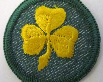 Vintage Girl Scout Badge-"2nd Class Rank" ON SALE!