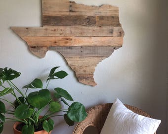 Fort worth | Etsy - Large Texas State Sign | Reclaimed Wood | Pallet Sign | Rustic Home Decor |  Wall Art | Lone Star State | Fort Worth | Dallas | Austin