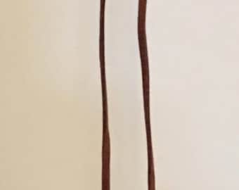 Jyn Erso inspired Kyber crystal Necklace with real leather cord