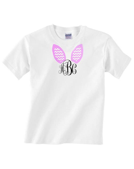 easter monogram shirt