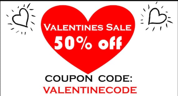Download Coupon Valentines sale Discount 50% off Coupon Codes