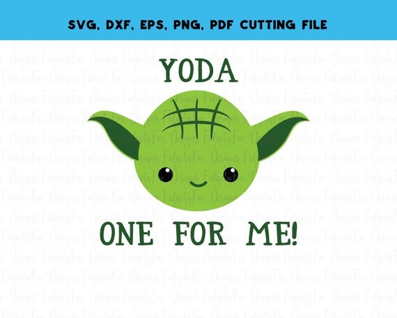 Download Yoda Star Wars Valentine SVG Dxf Eps Pdf PNG