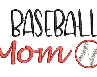 Baseball Mom Embroidery Design, Baseball Embroidery Design, sports embroidery design, boy Embroidery, softball embroidery