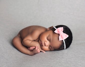 Baby Headband, Baby Girl Headband, Newborn Headband, Girls Headband, Pink Baby Bows, Newborn Girl, Newborn Bows, Baby Headbands and Bows