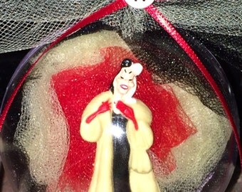 Cruella Deville Globe Ornament