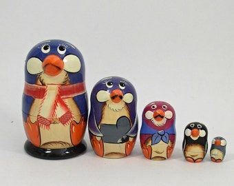 penguin russian dolls