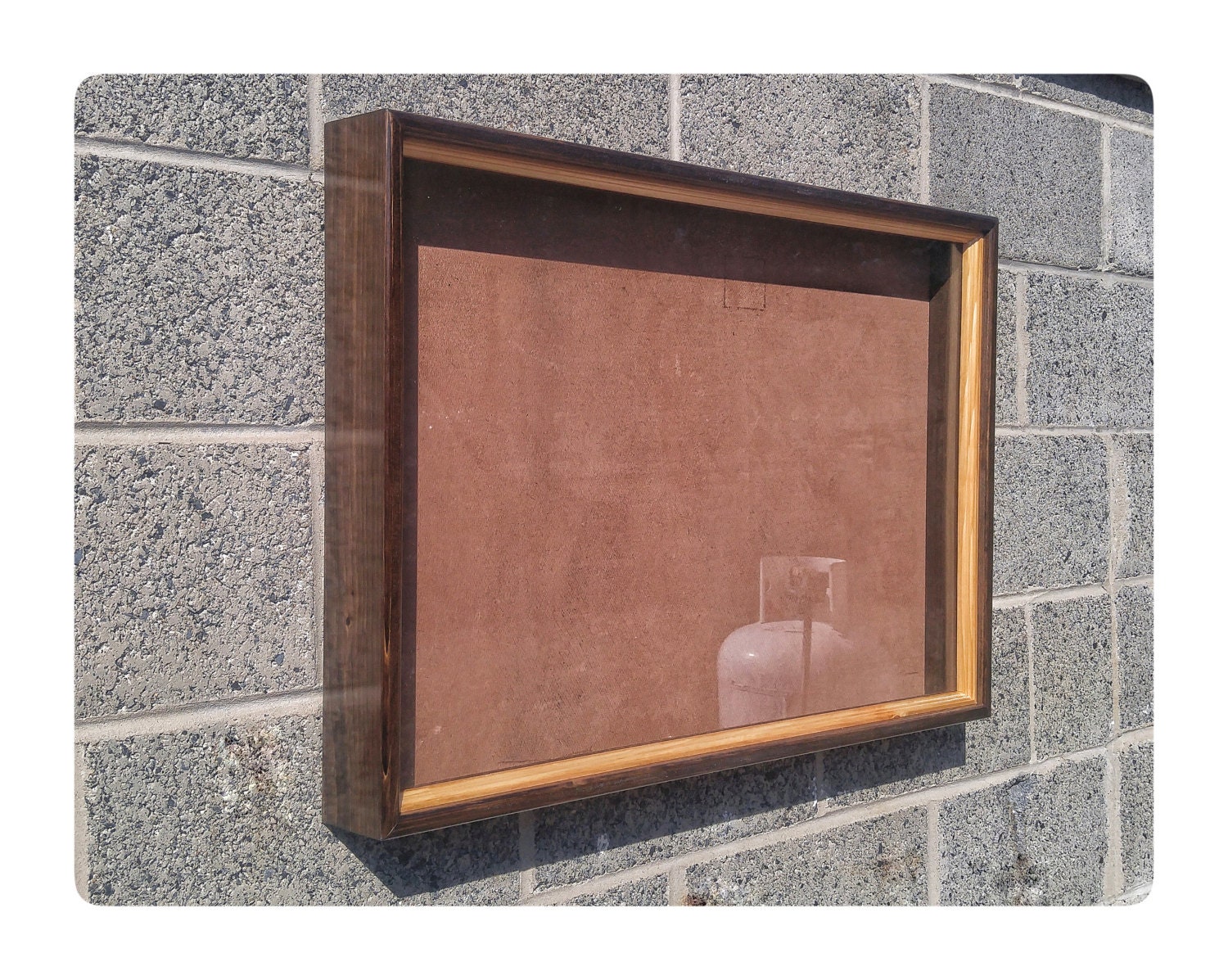 Stained Box Frame Finished Box Frame Square Wood Frames