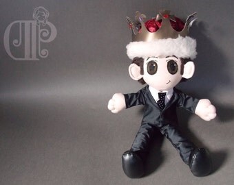 Jim Moriarty BBC Sherlock Doll Plushie Toy Andrew Scott