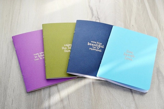 Stationery set Pocket planners notebooks Mini weekly planners