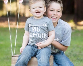 Big Brother Shirt Little Brother Shirt Personalized Shirt Sibling Shirts Brother Shirt Pregnancy Announcement Shirt Baby Announcement Shirt