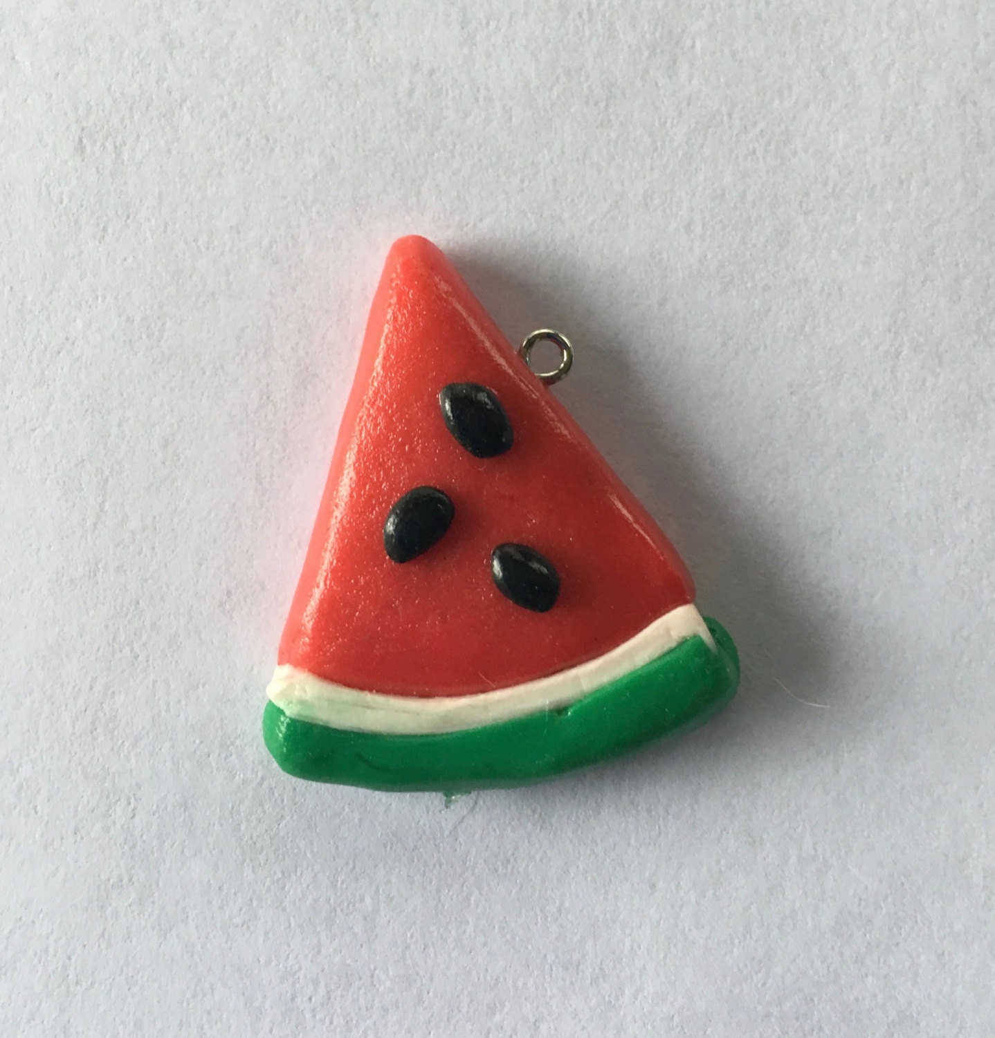 Watermelon charm polymer clay Summer Jewelry Food Charm